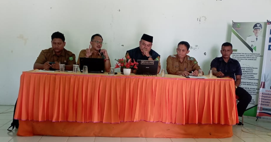 Penilaian Desa AntiKorupsi oleh Inpektorat Kabupaten Natuna