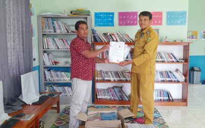 Perpusdes Rona Niscala mendapat bantuan 1.000 buku dari perpusnas