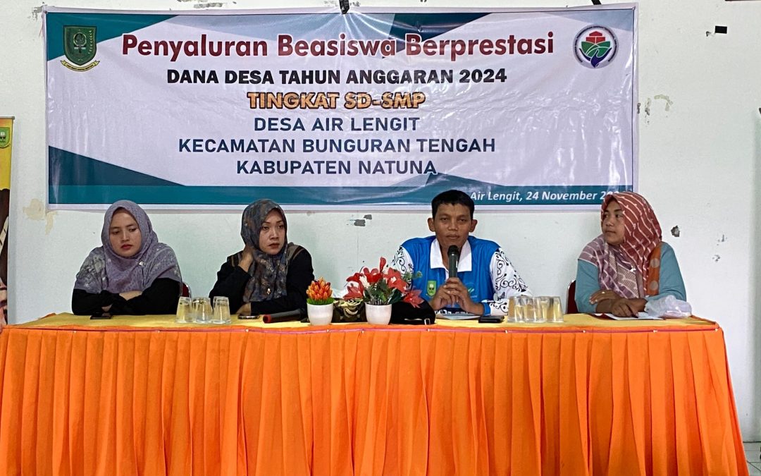 Penyaluran Beasiswa Berprestasi T.A 2024
