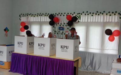 Pencoblosan Pilkada Serentak berjalan dengan kondusif